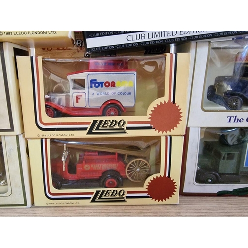 32 - 7 x Boxed Die Cast Lledo Models, Commercial Vehicles and Boxed 'Lledo Club Ltd' Edition No. 005140 V... 