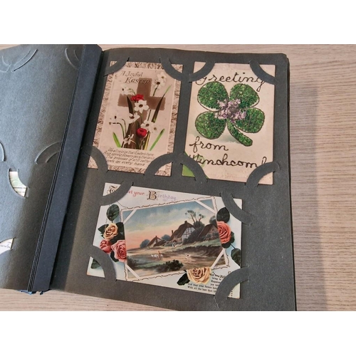 37 - Antique Post Card Album Starting from 1903
