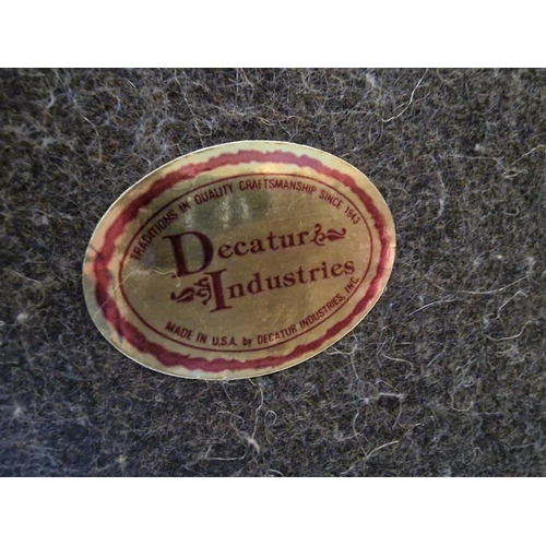 193 - Decatur Industries Cigar Box with Cedar Wood Lining and Inlaid Brass Plaque, Complete with Qty of Ci... 