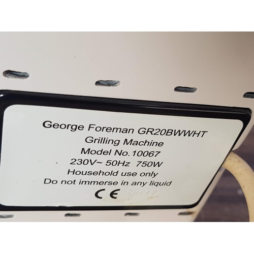 103 - George Foreman Burger Maker (Grilling Machine) Model No; 10067 (Un-Tested)