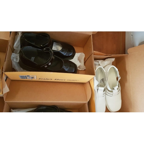 100 - 20 x Pairs of Various Kid's Shoes in Different Sizes, Style, Colour (Un-Used, Boxed)