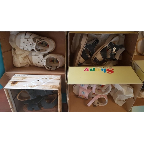 101 - 26 x Pairs of Various Kid's Shoes in Different Sizes, Style, Colour (Un-Used, Boxed)