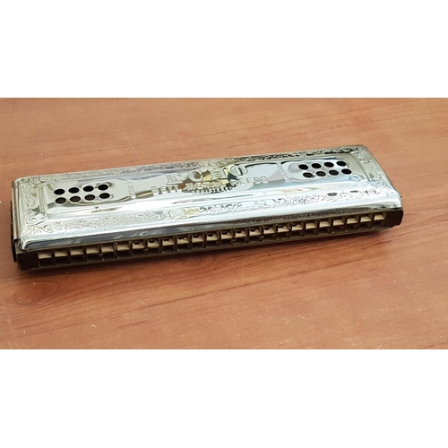 204 - The Echo Happ Vintage Harmonica in Original Box (Harmonic M. Hohner Made in Germany)