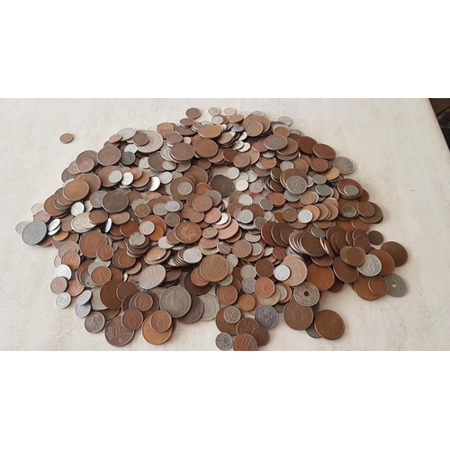 233 - Huge Collection of Approx 3kg of Coins Most from Norway