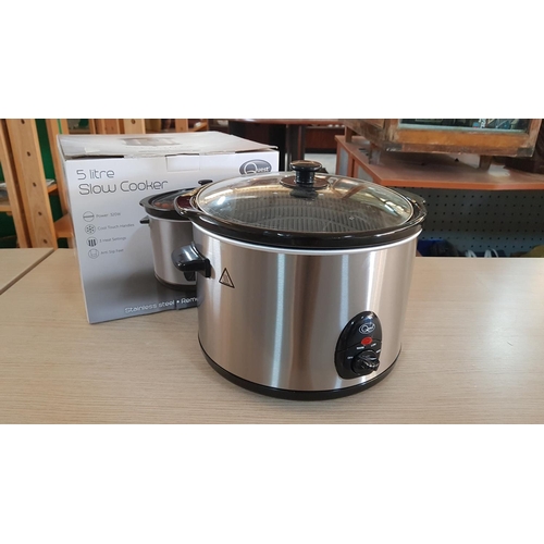 234 - Quest 5ltr Slow Cooker *Basic Test and Working when Lotted*