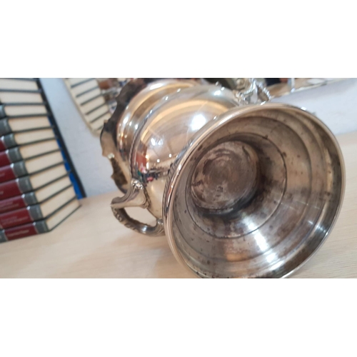 236 - Silver  Plated Champagne Bucket, French Style (H:26cm x Ø22.5cm)