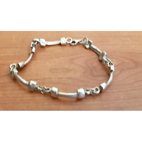 315 - .925 Silver Bracelet, Total Weight 15gr, L:19cm)