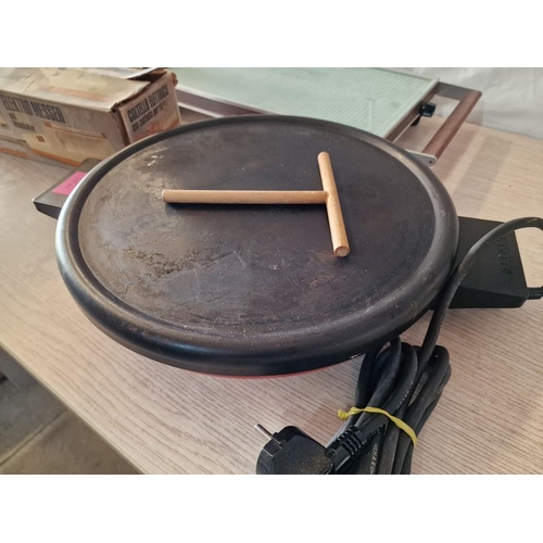 Tefal Crepe Maker, 'Salton Hotray' Food Warmer and Moulinex Electric