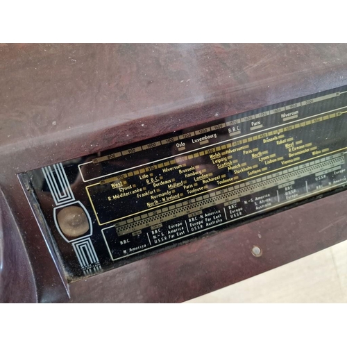 33A - Vintage Philips Radio, Type 170A-15, Untested