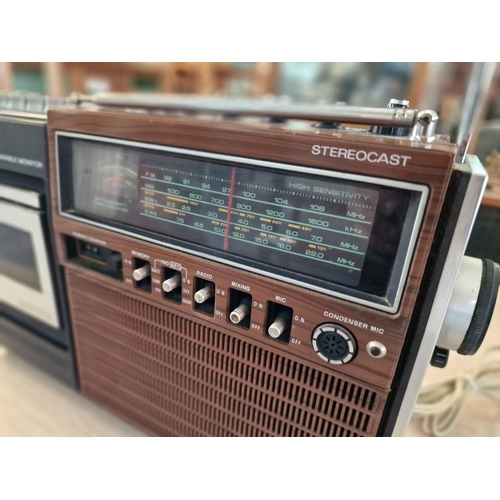 33C - Sanyo 'Stereocast' Radio and Cassette Player, (Model: M 2480WK), * Basic Test and Only Radio Working... 