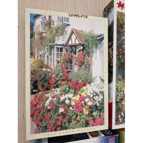80B - Collection of 5 x Assorted Jigsaw Puzzles, (5)