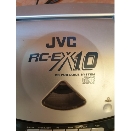 117 - JVC CD / Radio Player, * Basic Test and Radio Working *
