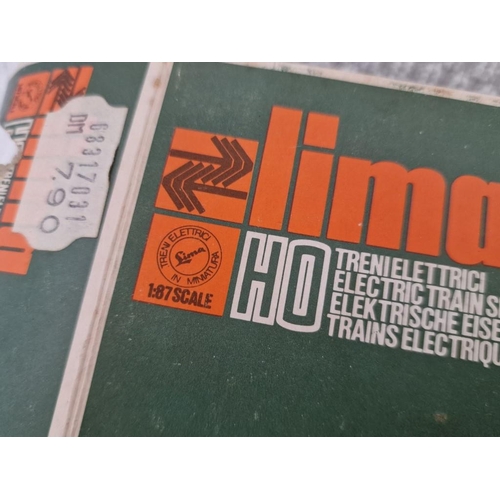 144 - Large Collection of Model Trains, 'Lima' HO Scale (1:87), Incl. Diesel Engines, Models 1630L, V160 0... 