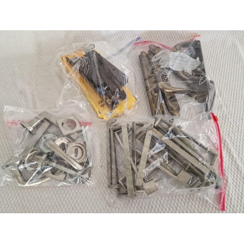 63 - Collection of Assorted Door Handles, Locks and Cupboard Handles