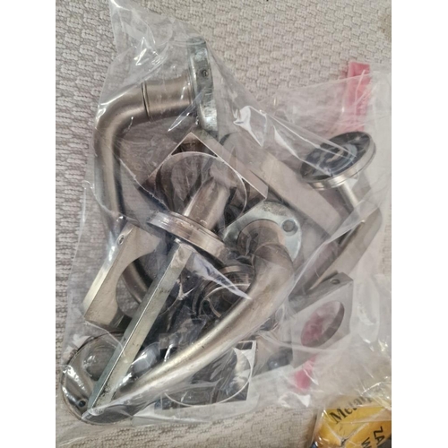 63 - Collection of Assorted Door Handles, Locks and Cupboard Handles