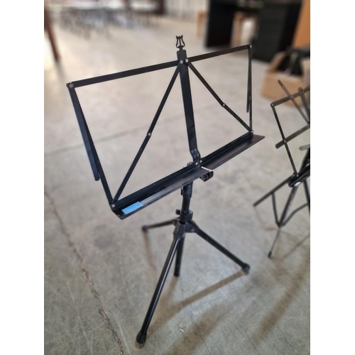 70 - 2 x Folding Music Sheet Stands, (2)