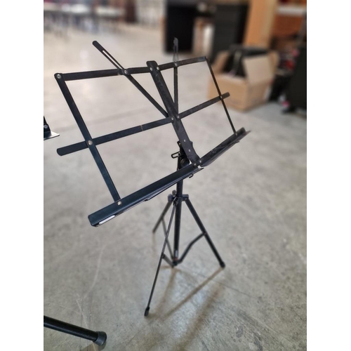 70 - 2 x Folding Music Sheet Stands, (2)