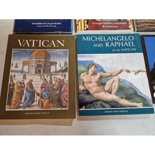 136 - Collection of 6 x Books; Vatican, Michelangelo and Raphael in the Vatican, St Isaacs Church, The Rus... 