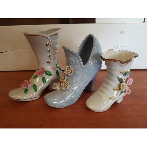 640 - Collection of Vintage Ladies Boots 