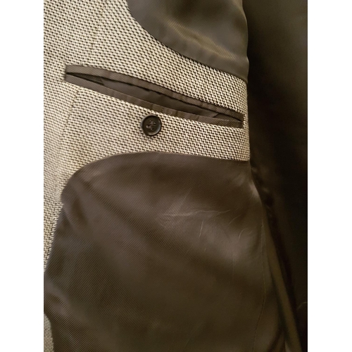 634 - Marks & Spencer Black and White Melange Men's Jacket 