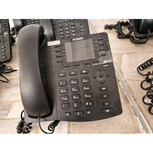 658 - 10 x D-Link SIP / VoIP Phones, Model: DPH-150SE, (Nb. Untested), (10)

** Trade sale, VAT is payable... 