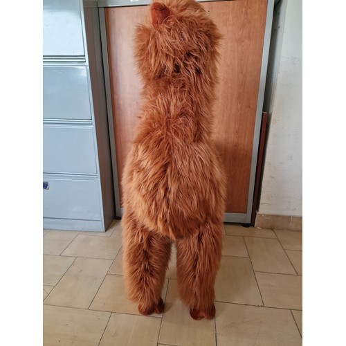 100p - Large Floor Standing Alpaca, in Fury 'Rust' Colour, Made by 'Childhome' of Belgium, (Approx. H: 106c... 