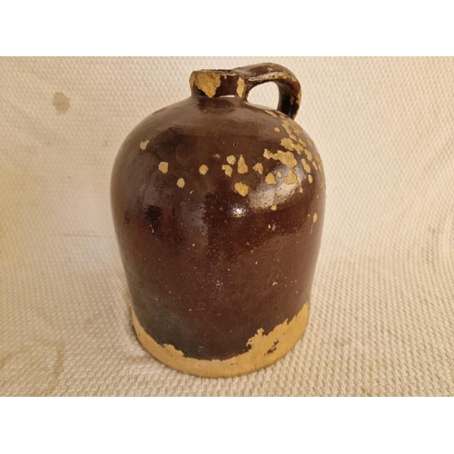 30 - Antique Stoneware Whisky Jug, (Approx. H: 29cm)