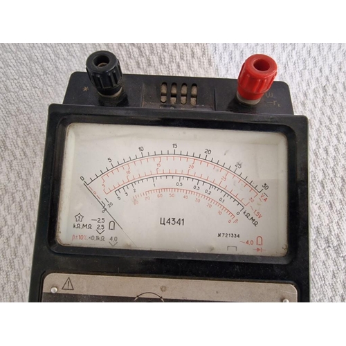 46 - Vintage Soviet / USSR 'C4341' Multimeter