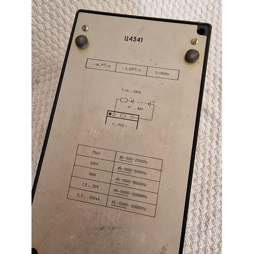 46 - Vintage Soviet / USSR 'C4341' Multimeter