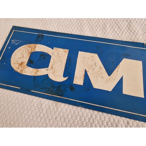 52 - Vintage 'Amika' Metal Advertising Sign, (Approx. 71 x 17cm),