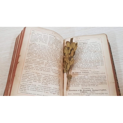 160 - Antique Religious Book; 1906, The Missal For The Use of the Laity; Arranged by the Late Very Rev. Pr... 