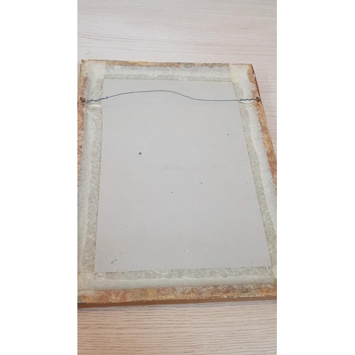 193 - Antique Watercolour Painting Titled 'Prison Tower' by 'E. Somer, 1925' in Gilded Frame, (Approx. 28 ... 