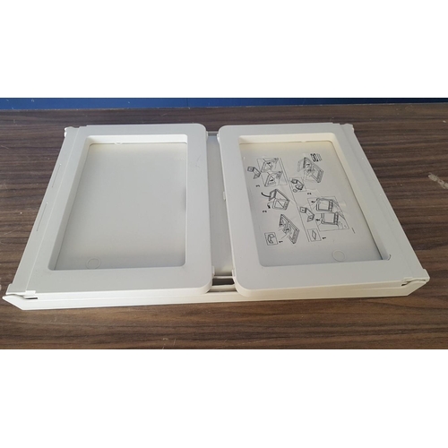 223 - Ikea 'Kupsk' Bed / Laptop Tray (White Colour & Folding), (Approx. 36 x 56cm)