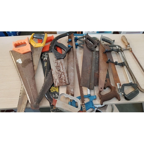 231 - Large Collection of Assorted Hand Saws, (12)