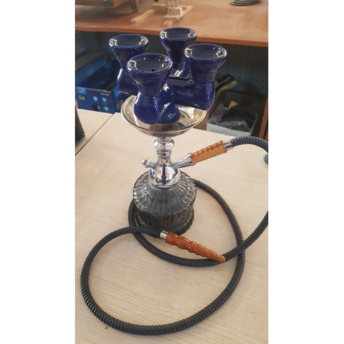 237 - Hose Hookan (Shisha) with 4 x Ceramic Bowls