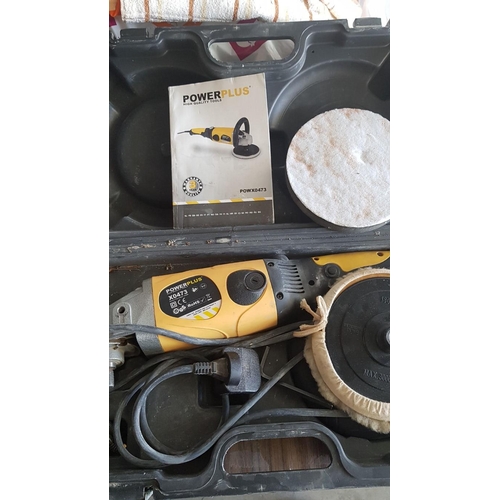 247 - Power Plus Angle Polisher, (Model: POW XO473), 1500w