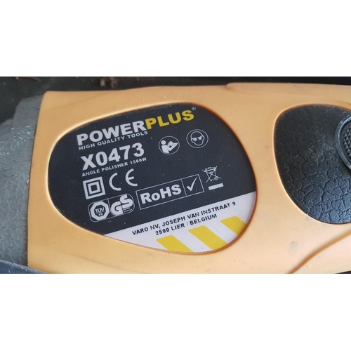 247 - Power Plus Angle Polisher, (Model: POW XO473), 1500w