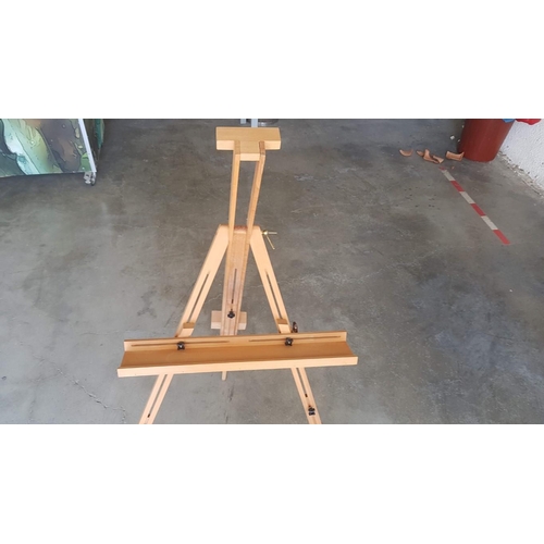 248 - Large Wooden Artist Easel / Art Stand, Adjustable