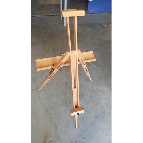 248 - Large Wooden Artist Easel / Art Stand, Adjustable