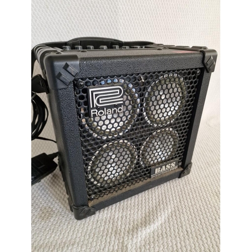 144 - Roland 'Micro Cube Bass RX' Amplifier, N225,