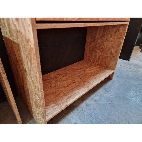 154 - Custom Made OSB Wooden Bedroom Furniture Set of Dressing Table with Drawer, (Approx. 93 x 45 x 80cm)... 