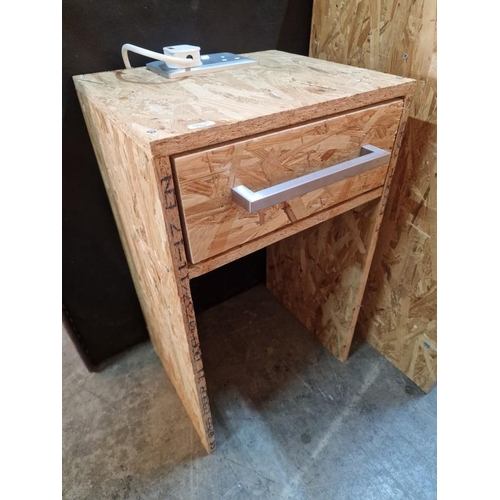 154 - Custom Made OSB Wooden Bedroom Furniture Set of Dressing Table with Drawer, (Approx. 93 x 45 x 80cm)... 