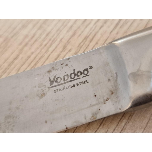 6 - Voodoo/TheEx 'Classic Edition' Kitchen Knife Set, Design by 'Rafaele Iannello'; Black Plastic Figure... 