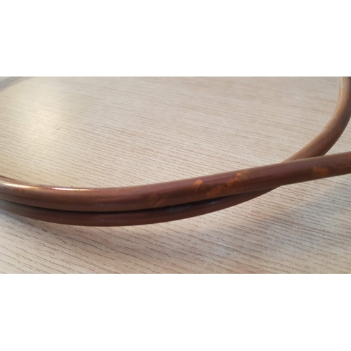 172 - Vintage Copper & Brass Circular Hunting Horn