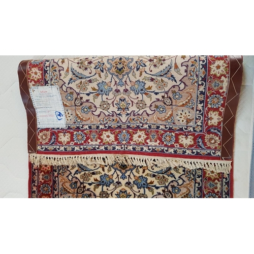 163 - Oriental Pattern Rug, Believed to be Persian, with Light Pastel Colours, (Approx. 70 x 102cm)