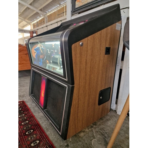 1 - Vintage 'NSM City 2' Retro Vinyl Jukebox; Circa 1983, Holds Approx. 80 x 45rpm Vinyl Single Records ... 