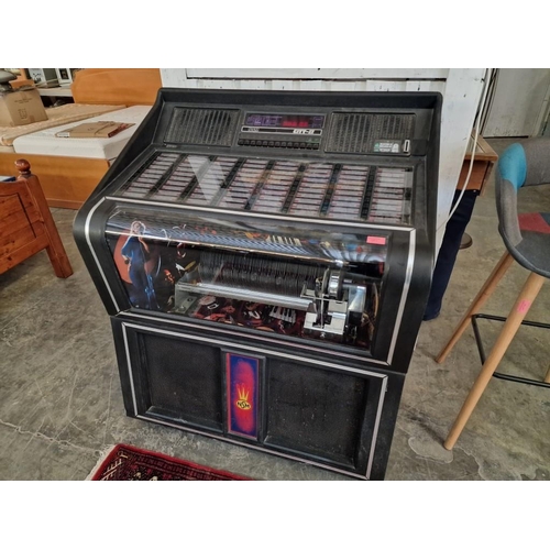 1 - Vintage 'NSM City 2' Retro Vinyl Jukebox; Circa 1983, Holds Approx. 80 x 45rpm Vinyl Single Records ... 