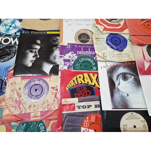 1A - Large Collection of Assorted 45rpm Single Vinyl Records, (see multiple catalogue photos for artists ... 