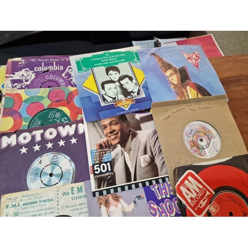 1A - Large Collection of Assorted 45rpm Single Vinyl Records, (see multiple catalogue photos for artists ... 