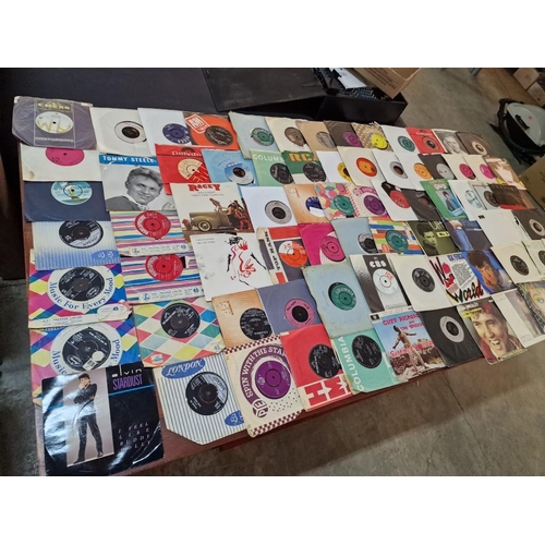 1B - Large Collection of Assorted 45rpm Single Vinyl Records, (see multiple catalogue photos for artists ... 